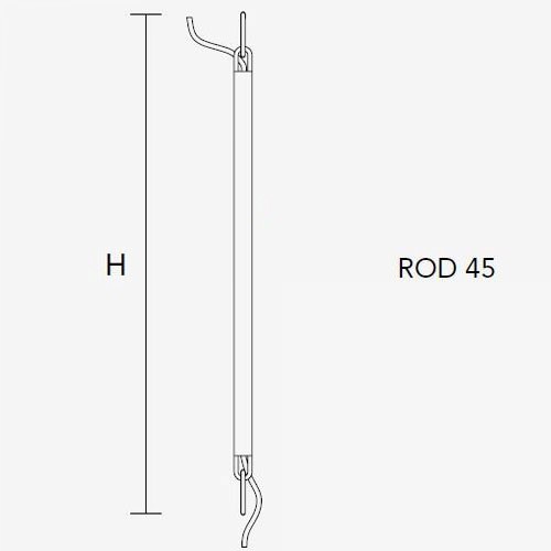 Tige Extension 45 cm Lustre Drylight
