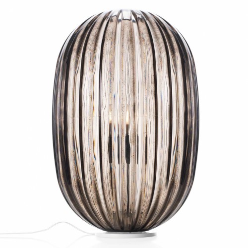 Lampe à poser Plass Media Tavolo grise