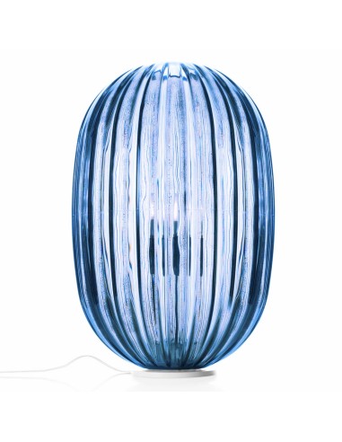 LAMPE À POSER PLASS MEDIA TAVOLO azur bleue