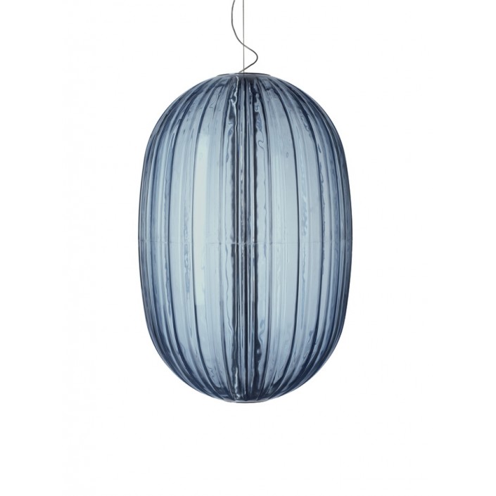 SUSPENSION PLASS MEDIA blue azur
