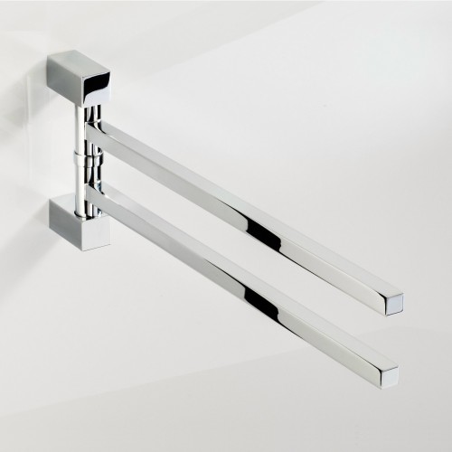 Porte serviette double Corner CO HTH2 Decor walther Valente Design