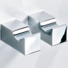 Lot de 2 patères Corner CO HAK1 chromé Decor Walther Valente Design zoom