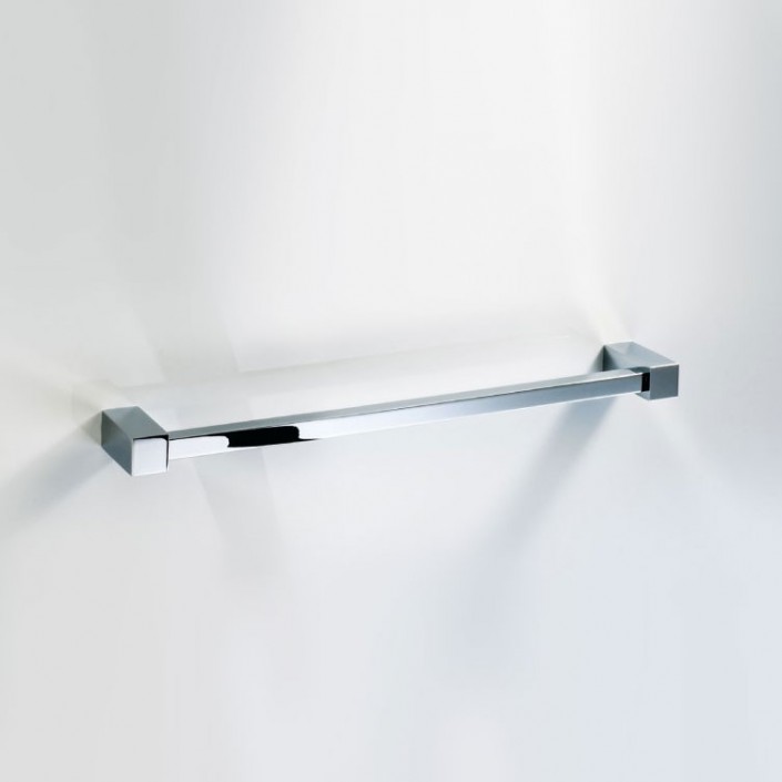 Porte serviette 40 cm CORNER CO HTE 40 chromé Decor walther Valente Design