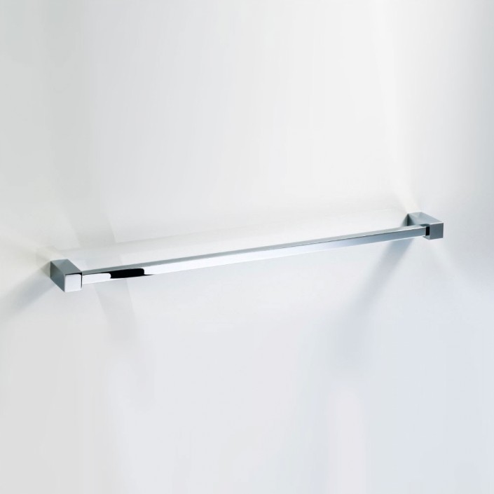 Porte serviette 60 cm CORNER CO HTE60 chromé decor walther valente design