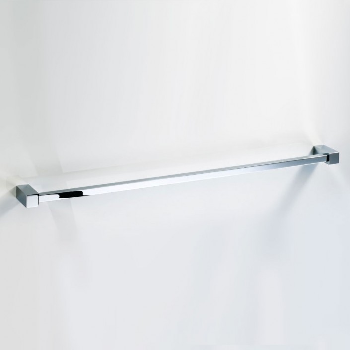 Porte serviette 80 cm CORNER CO HTE80 chromé Decor Walther Valente Design