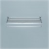 Rack porte serviettes Corner CO KHT chromé Décor Walther Valente Design vue de dessus