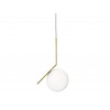 Suspension IC S2 laiton brossé Flos Valente Design Michael Anastassiades