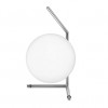 Lampe à poser IC T1 LOW chrome de flos Valente Design Michael Anastassiades