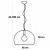 Dimension suspension FL/Y opaque mat  Kartell - Valente Design