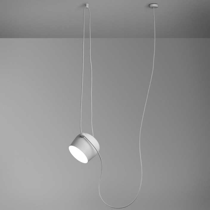 Suspension Aim Small blanc flos Valente Design en situation