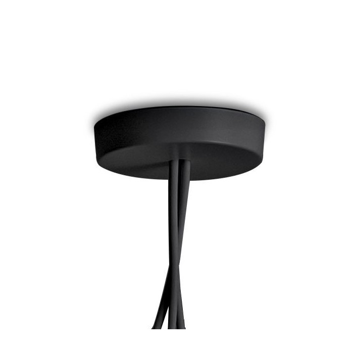 Rosace de suspension AIM noir de flos