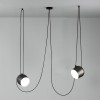 Suspensions Aim small 2 noir mise en scène Flos