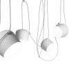Suspension Aim small 4 blanc  mise en scène Flos