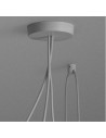 Suspension Aim Small 5 détails blanc Flos