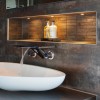 Spot encastré Terra 28 Led rond acier inoxydable brossé mise en scène astro lighting Valente Design