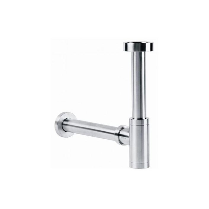 Siphon Minisuk inox brossé pour la marque Clou