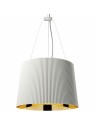 Suspension Gè Métalisée blanc doré Kartell - Valente Design