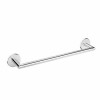 Porte serviette 30.5 cm à coller Duo Round par Bath+
