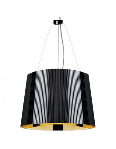 Suspension Gè Métalisée noir or Kartell - Valente Design
