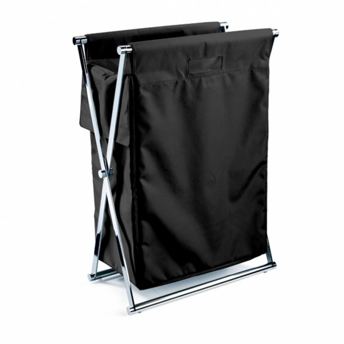 Panier à linge pliable noir Decor Walther 