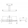 Applique Kashima LED 350 dimensions  Astro Lighting