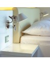 Applique Tolomeo aluminium poli mise en scène  Artemide