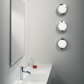 Applique LED salle de bain ARLUX 8W 500lm chromé - 115108