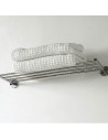 Rack porte serviettes à coller Duo Round par Bath+