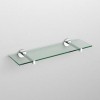 Etagère 45 cm Flat en version chromé pour la marque Clou