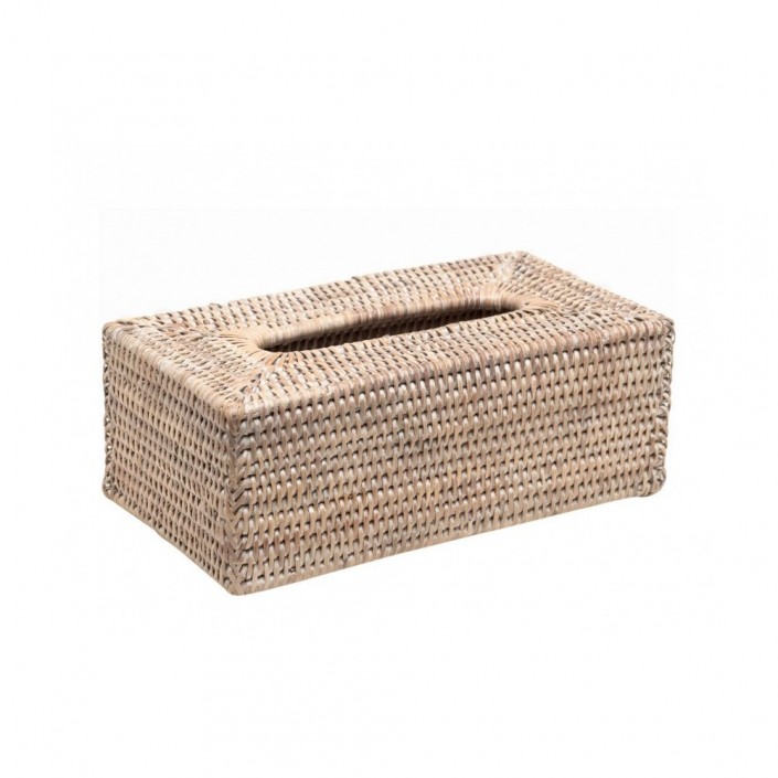 Boîte à mouchoirs Basket rotin Decor Walther