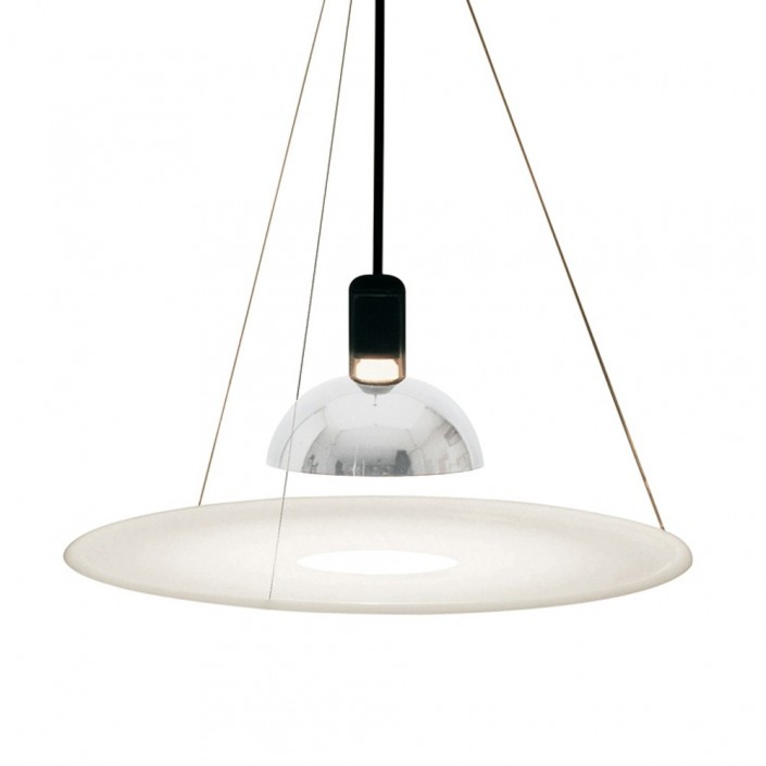 Suspension ronde vue détails Flos