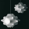 Suspension Taraxacum S2 Cocoon  mise en scène show room blanc flos