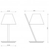  Artemide : lampe de table La Petite blanche Artemide 