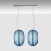 Suspension Double Plass Media sur linéaire 90cm