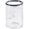 Porte brosse à dents Crack transparent decor walther chromée Decor Walther