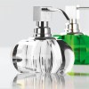 Distributeur de savon liquide Kristall transparent et chromé  Decor Walther