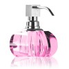 Distributeur de savon liquide Kristall transparent et chromé Decor Walther