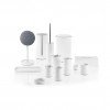 Echelle porte serviettes Stone blanc
