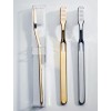 Brosse à dents Contemporary DW 896 - chrome & or - Decor Walther - Valentedesign.com