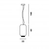 Dimension Suspension Chouchin Mini 2 foscarini - Valente Design