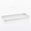 Plateau Stone en résine synthétique blanc mat Decor Walther
