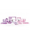 Distributeur de savon liquide Kristall transparent et chromé Decor Walther
