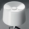 Lampe de table Lumière XXS Chrome abat-jour blanc détails