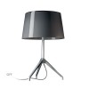 Lampe de table éteinte Lumière XXL gris froid du designer Rodolfo Dordoni pour la marque Foscarini chez Valente Design
