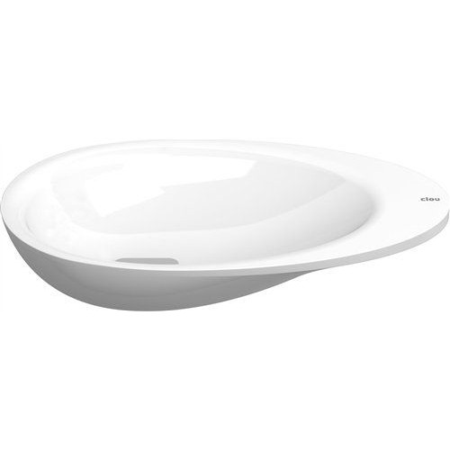 lave main réalisé en céramique blanche pour la marque Clou