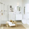 Porte savon filaire à coller Duo Round par Bath+