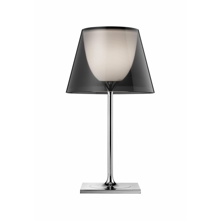 Lampe de table Ktribe T1 avec abat-jour fumé - designer Philippe Starck - marque FLOS - revendeur Valente Design