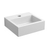 Lave mains Flush 1 céramique blanc brillant pour la marque Clou