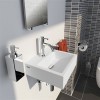Lave mains Flush 1 céramique blanc brillant pour la marque Clou