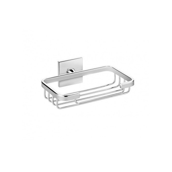 Porte savon filaire à coller Duo Square par Bath+